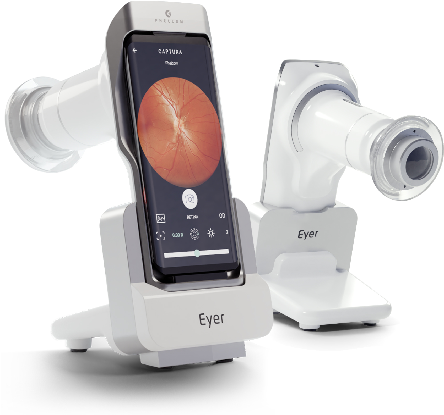 Phelcom Eyer retinal imaging device